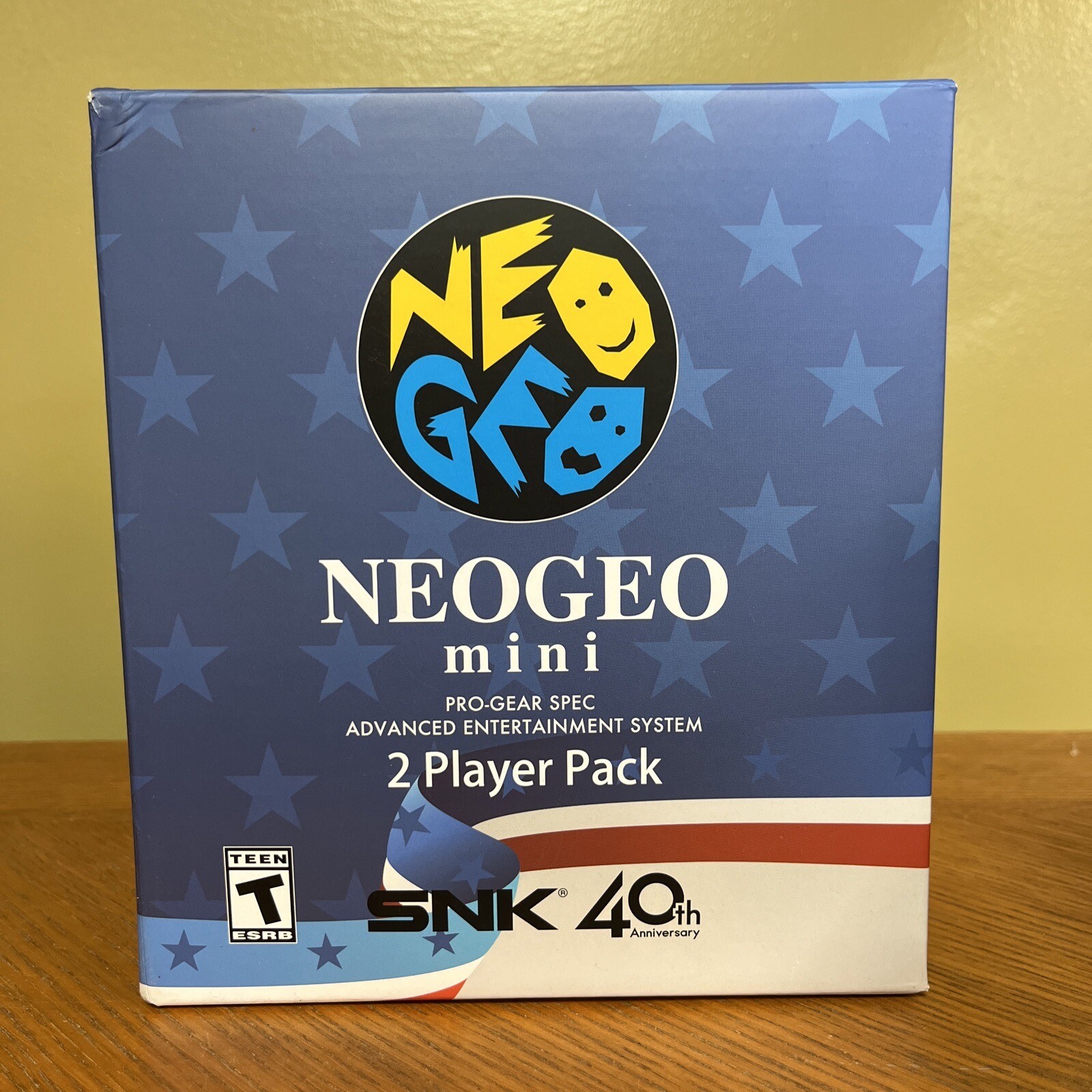 NeoGeo Mini Pro-Gear Spec 2 Player Pack NA Version SNK 40th Anniv. (40 Games)NEW