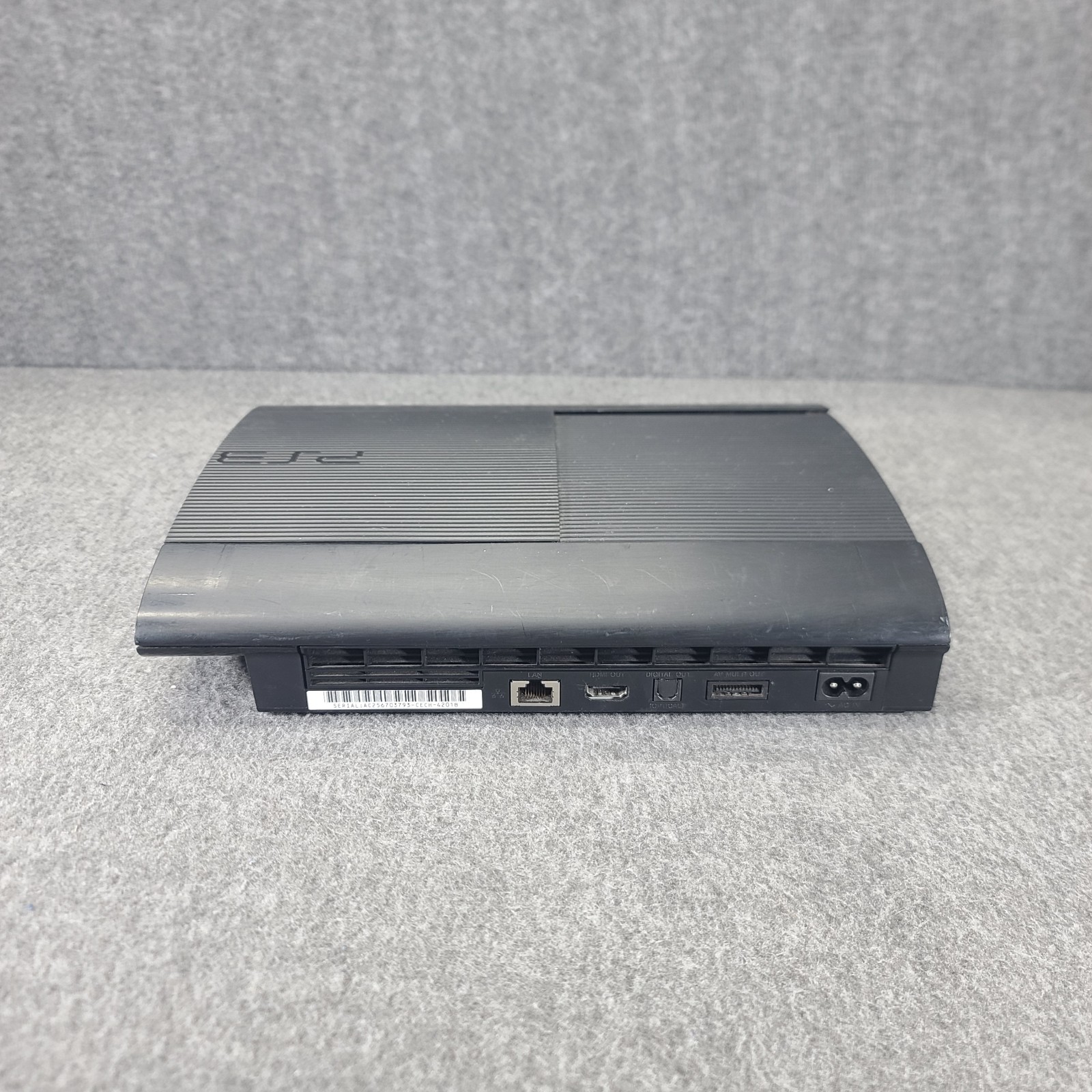 Sony PS3 Super Slim 250GB Black Console Bundle CECH-4201B Controller Cords Works