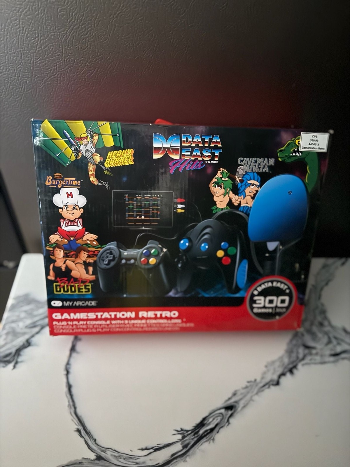My Arcade GameStation Retro Data East Hits Plug ‘N Play Console with 300 Games