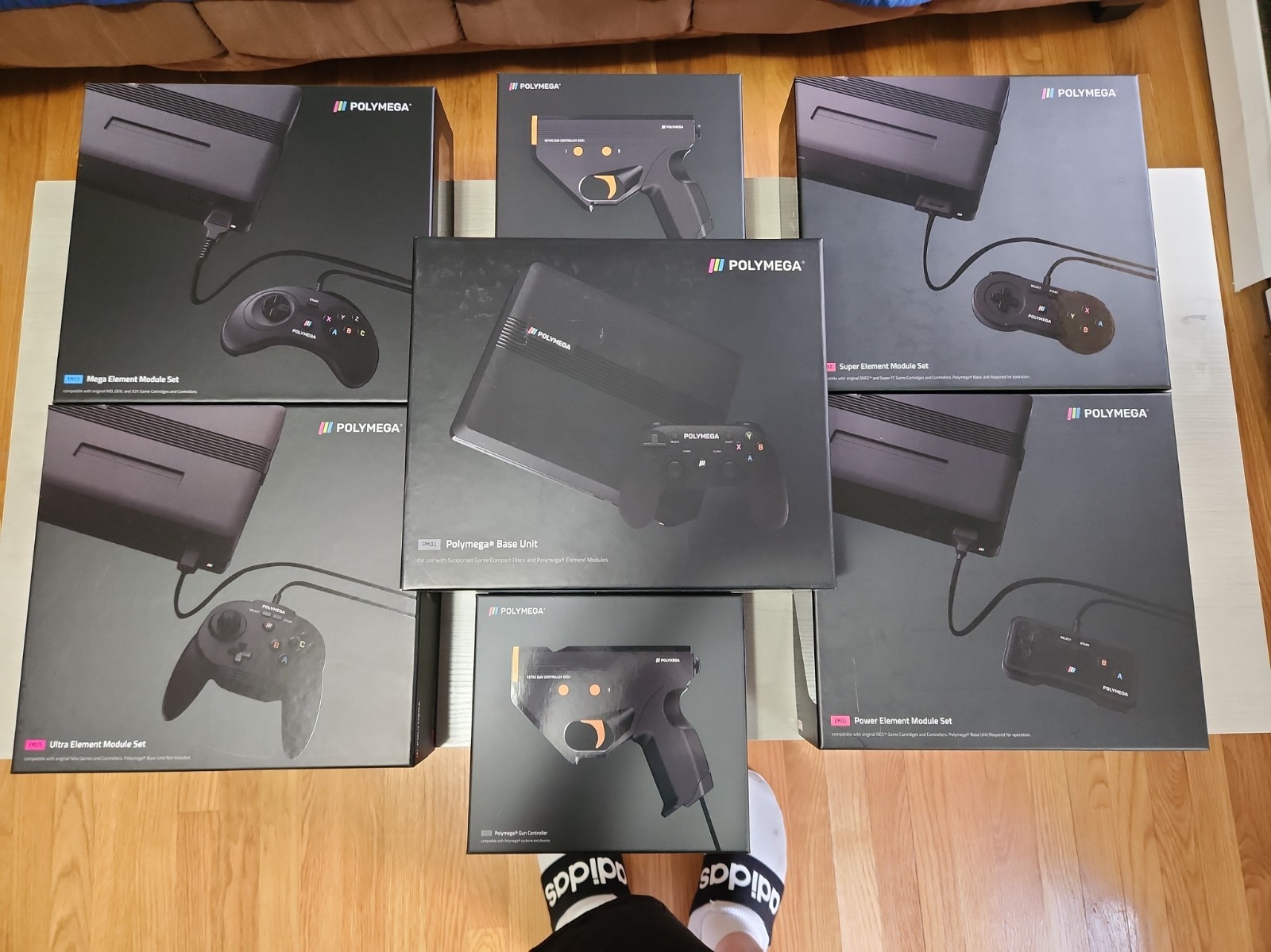 Polymega Base System Console Lot Set Element Module 2tb M.2