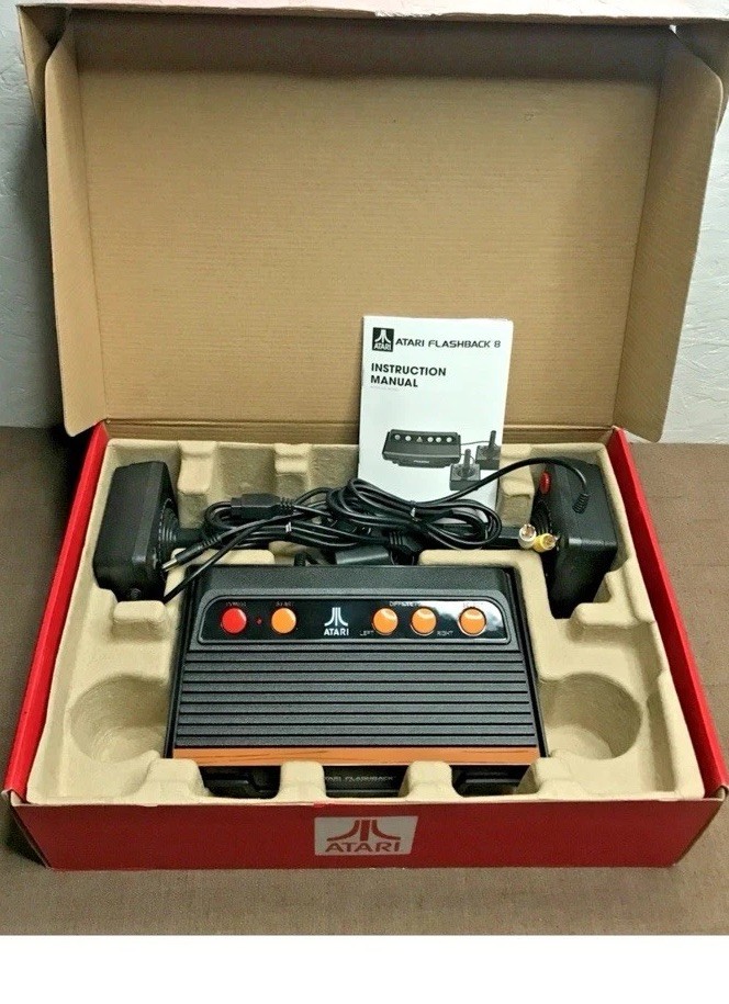 ATARI 40th Anniversary AR3200 FLASHBACK 8Black Console With 105 Built-In Games.