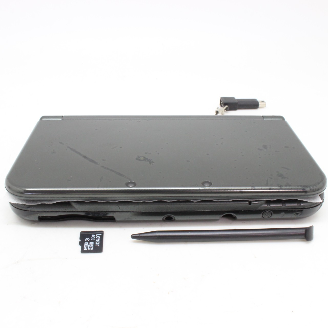 [ EXC+++++ ] NINTENDO NEW 3DS XL Metallic Black Game Console From Japan 4143