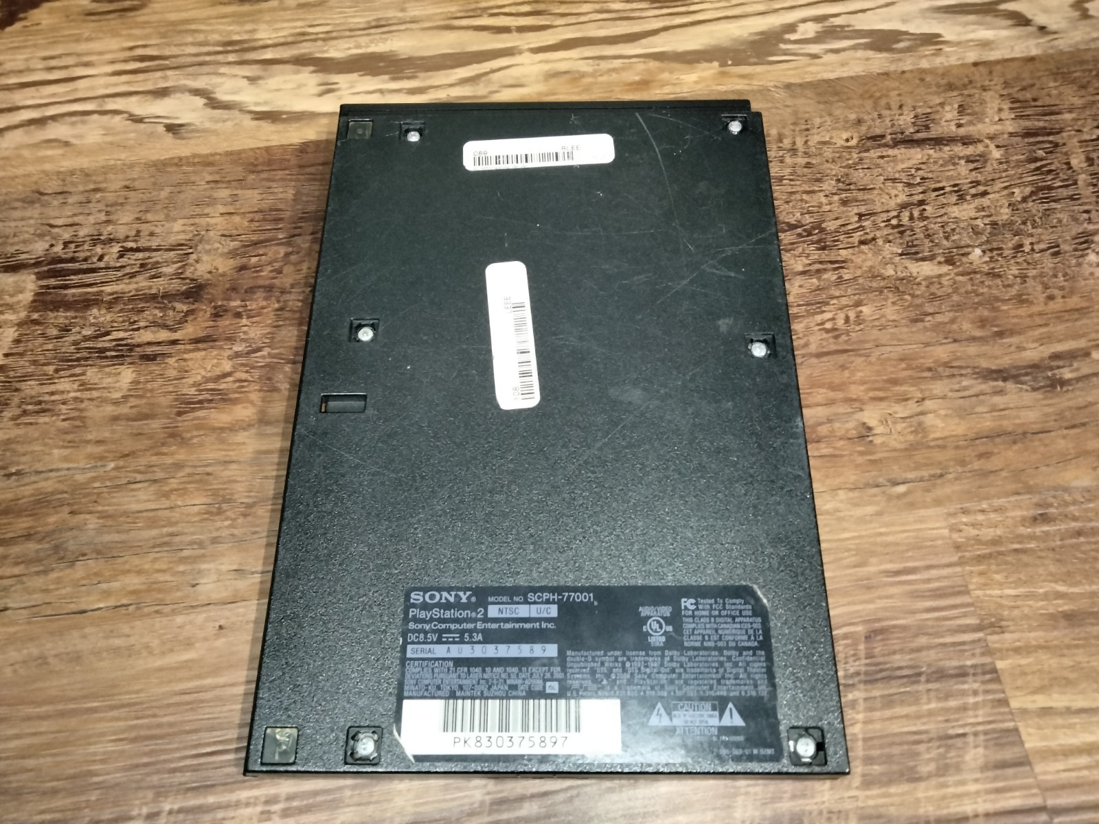 .Swap Magic Slim Sony PlayStation 2 Black SCPH-77001 WORKING CD+DVD PS2
