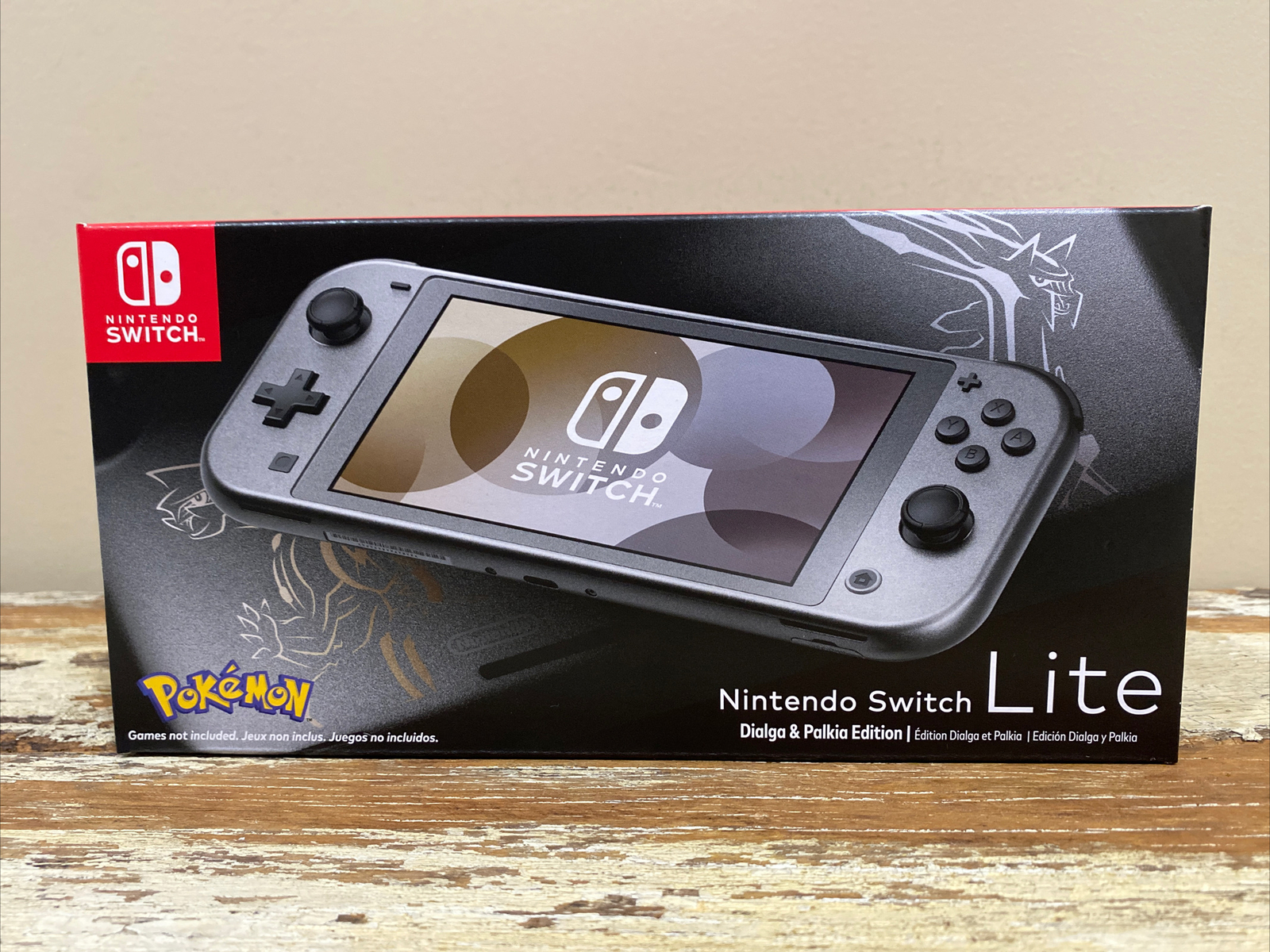 New Nintendo Switch Lite 32GB: Pokémon Dialga & Palkia Edition In Hand