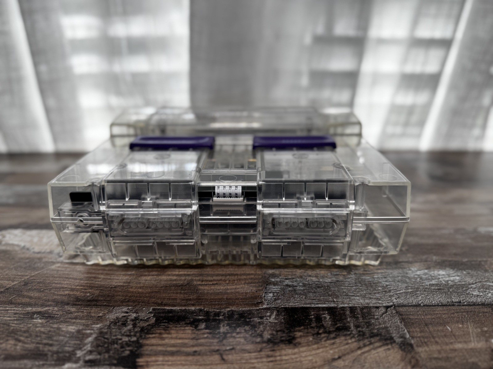 SNES SHVC-01 Voultars Edge Enhancer -Full Recap-New 7805s VR-New Shell Multi LED