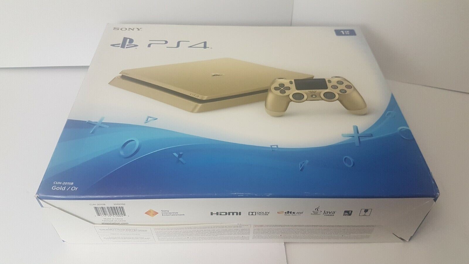 Sony PlayStation 4 Slim Limited Edition 1TB Gold Console [PS4] [Brand New!]