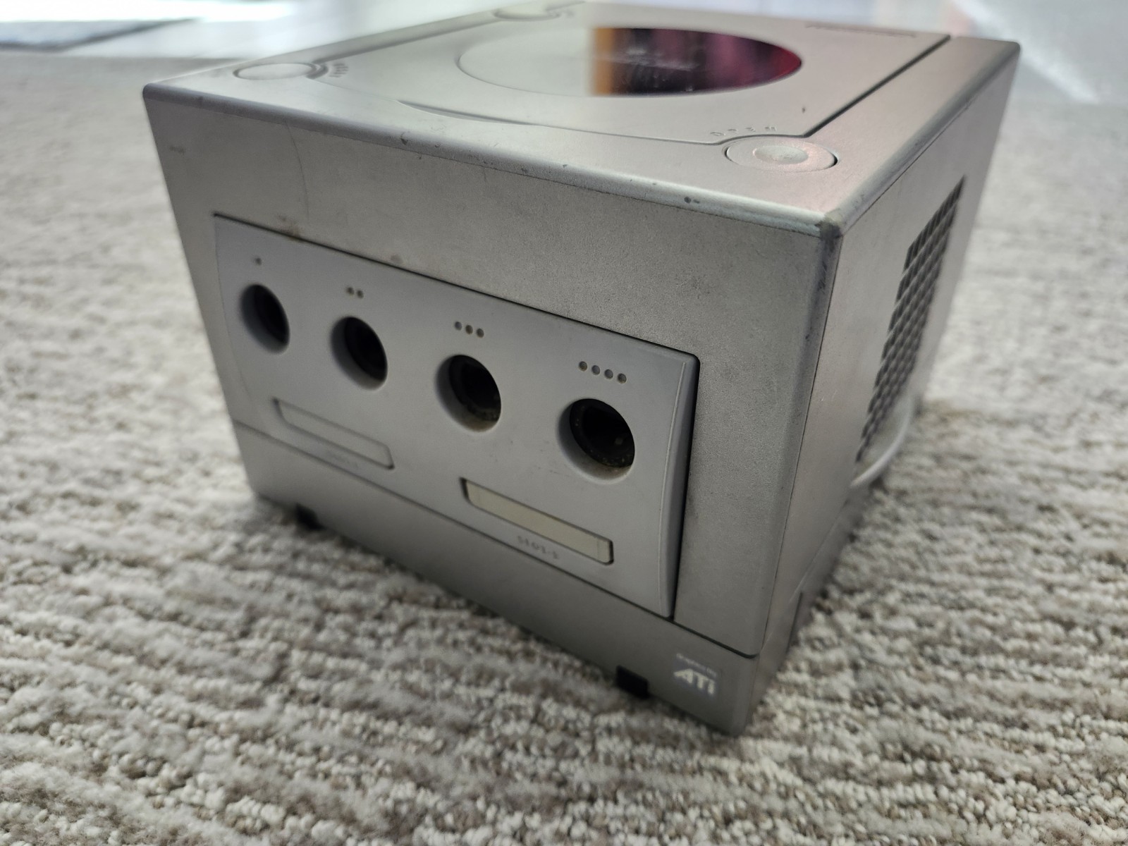 Nintendo GameCube Platinum Console W Controller, & Memory Card WORKS Ships TODAY