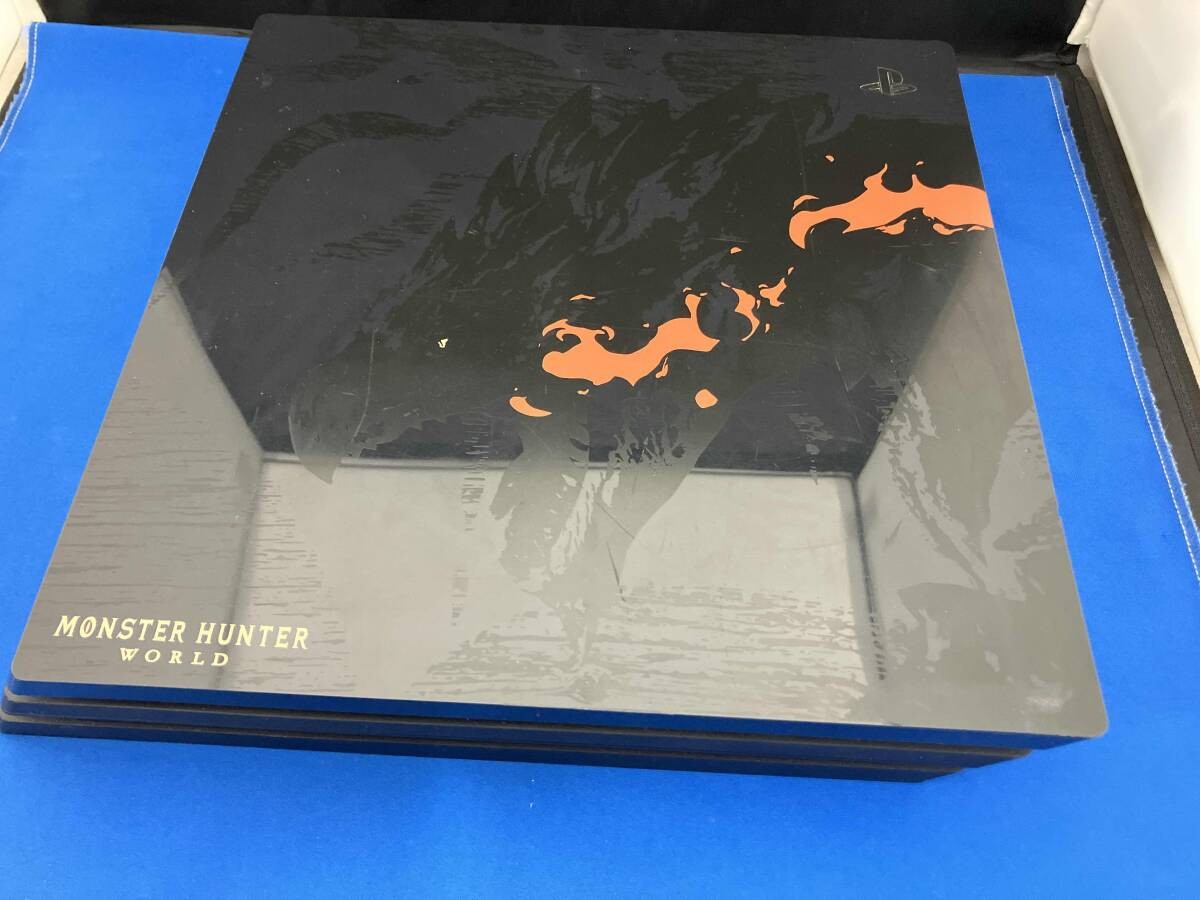 PS4 PlayStation 4 Pro Console System MONSTER HUNTER WORLD LIOLAEUS EDITION SONY