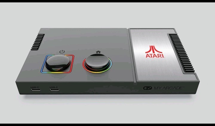 Atari Game Station Pro: Retro Video Game Console, 200+ Games, Wireless Joysticks