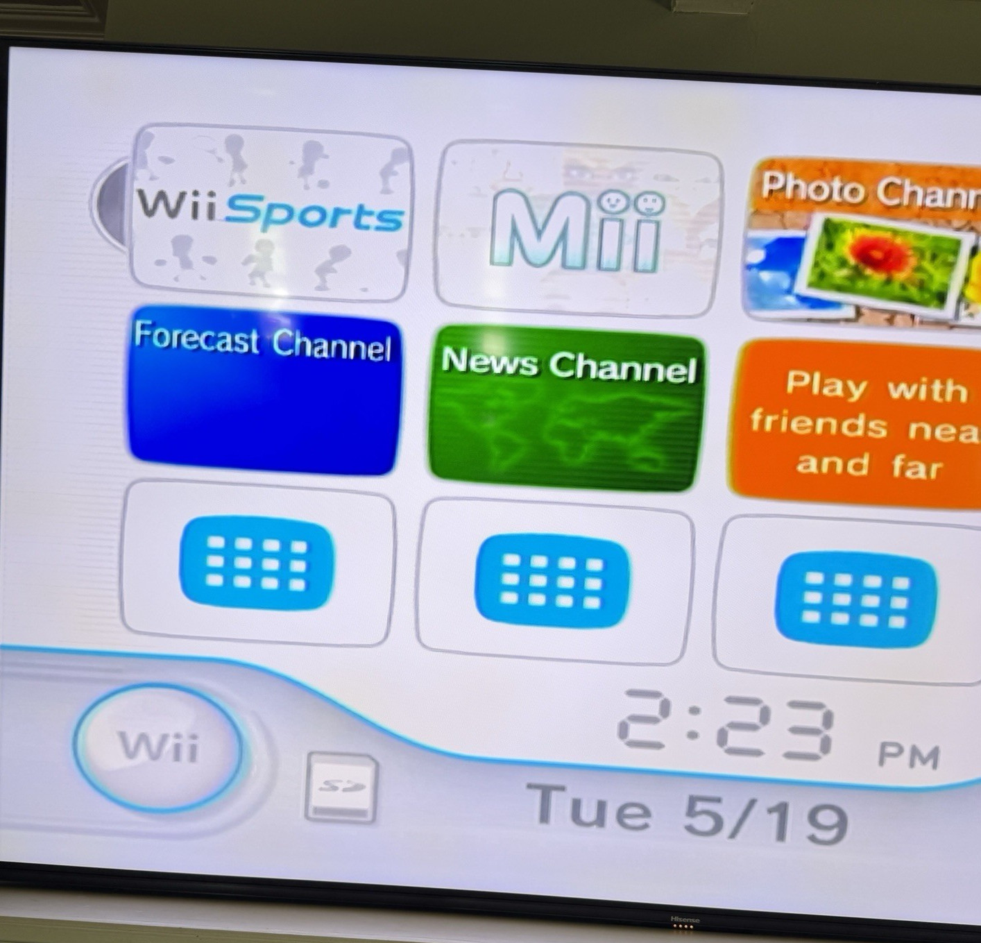 Nintendo Wii Replacement Gamecube Compatible RVL-001 Tested Works Console ONLY