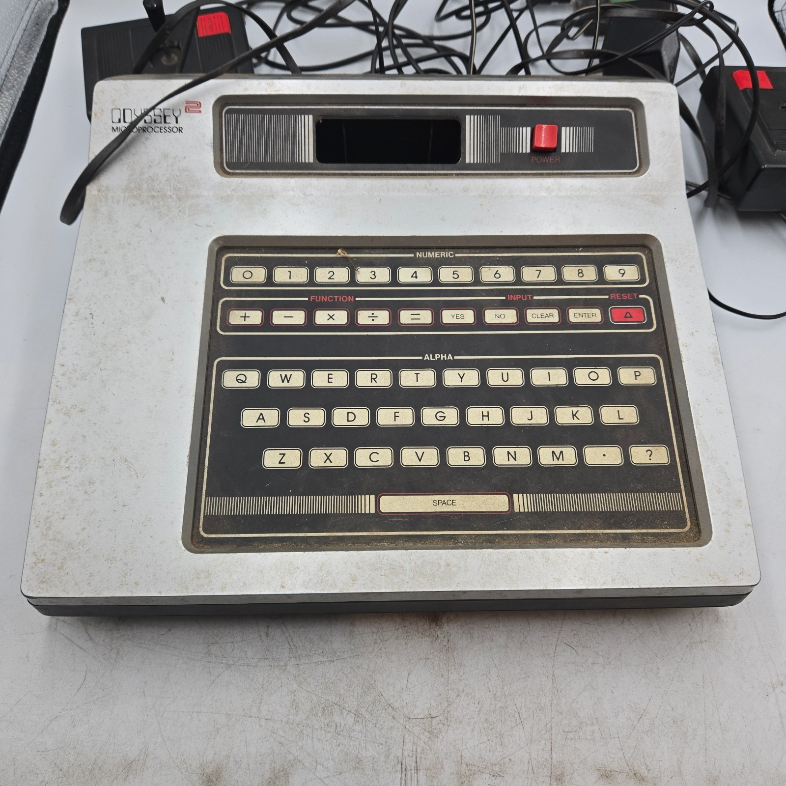Untested Magnavox Odyssey 2 Console Boxed w Controllers, Manuals & 6 Games