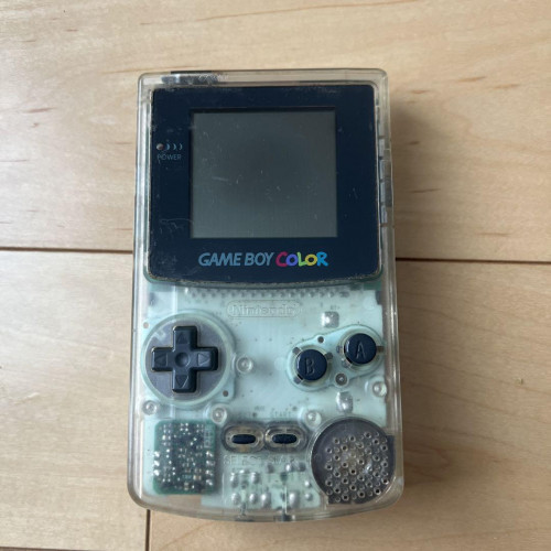 Game Boy Color Clear Used item Japan Operation confirmed Free Shipping