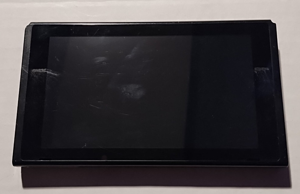 NINTENDO SWITCH W/ JOYCONS SERIAL # XAW10092373791 W/ CHARGER