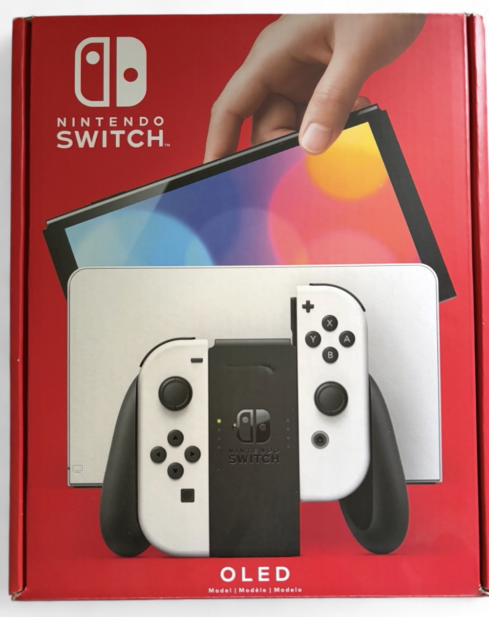 Nintendo Switch OLED Model 64GB White Handheld Console – Excellent Used Complete