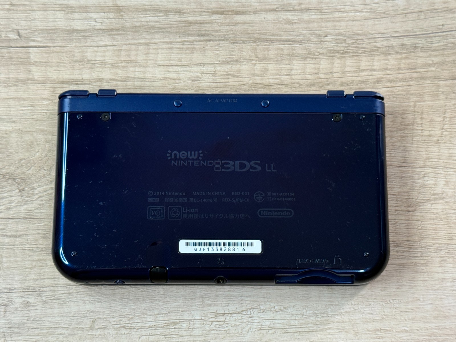 Nintendo New 3DS XL Metallic Blue Console Tested Japan ver D2753