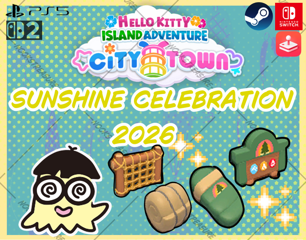 Hello Kitty Island Adventure Sunshine Celebration 2026