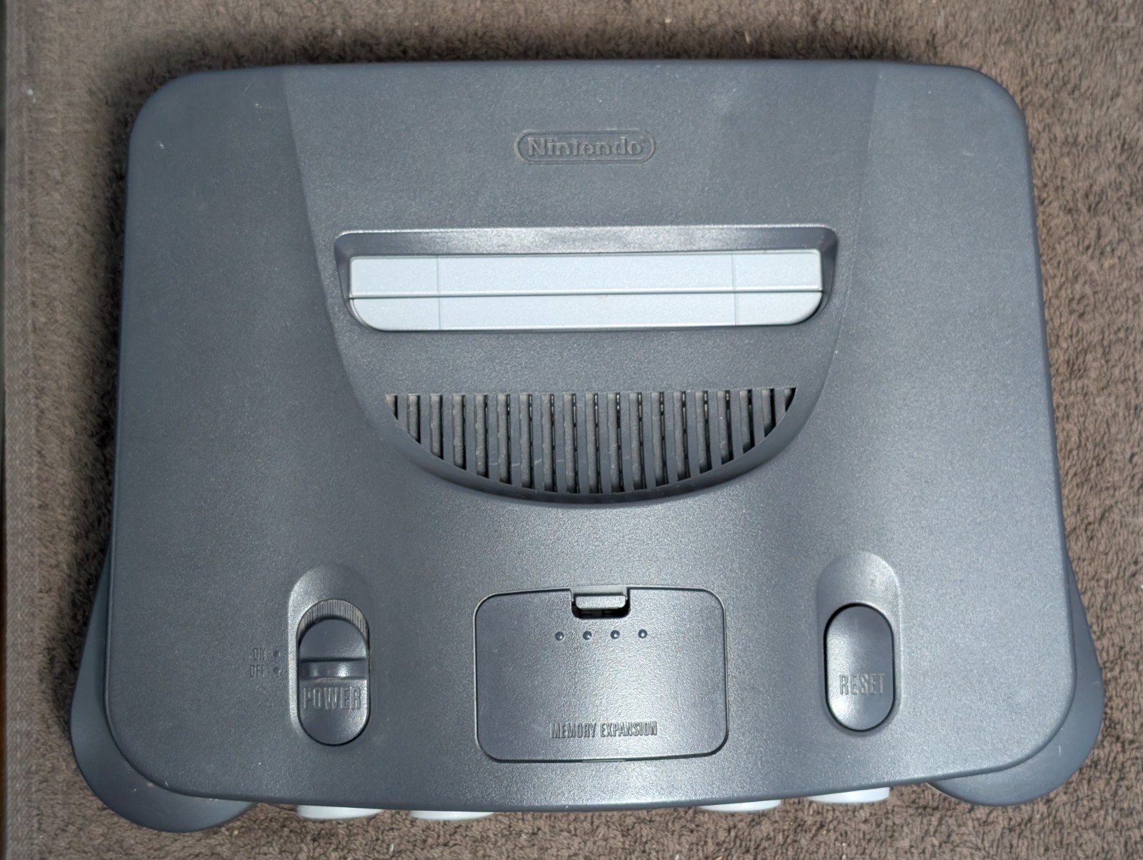 Nintendo 64 N64 Console Bundle 2 Controllers Memory Card For Parts Repair
