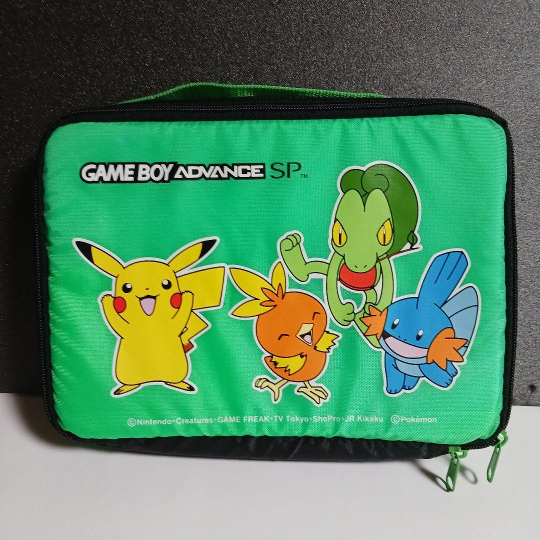 Nintendo Game Boy Advance SP Pokemon Carrying Case Bag Poach 27 x 22 x 7 cm New