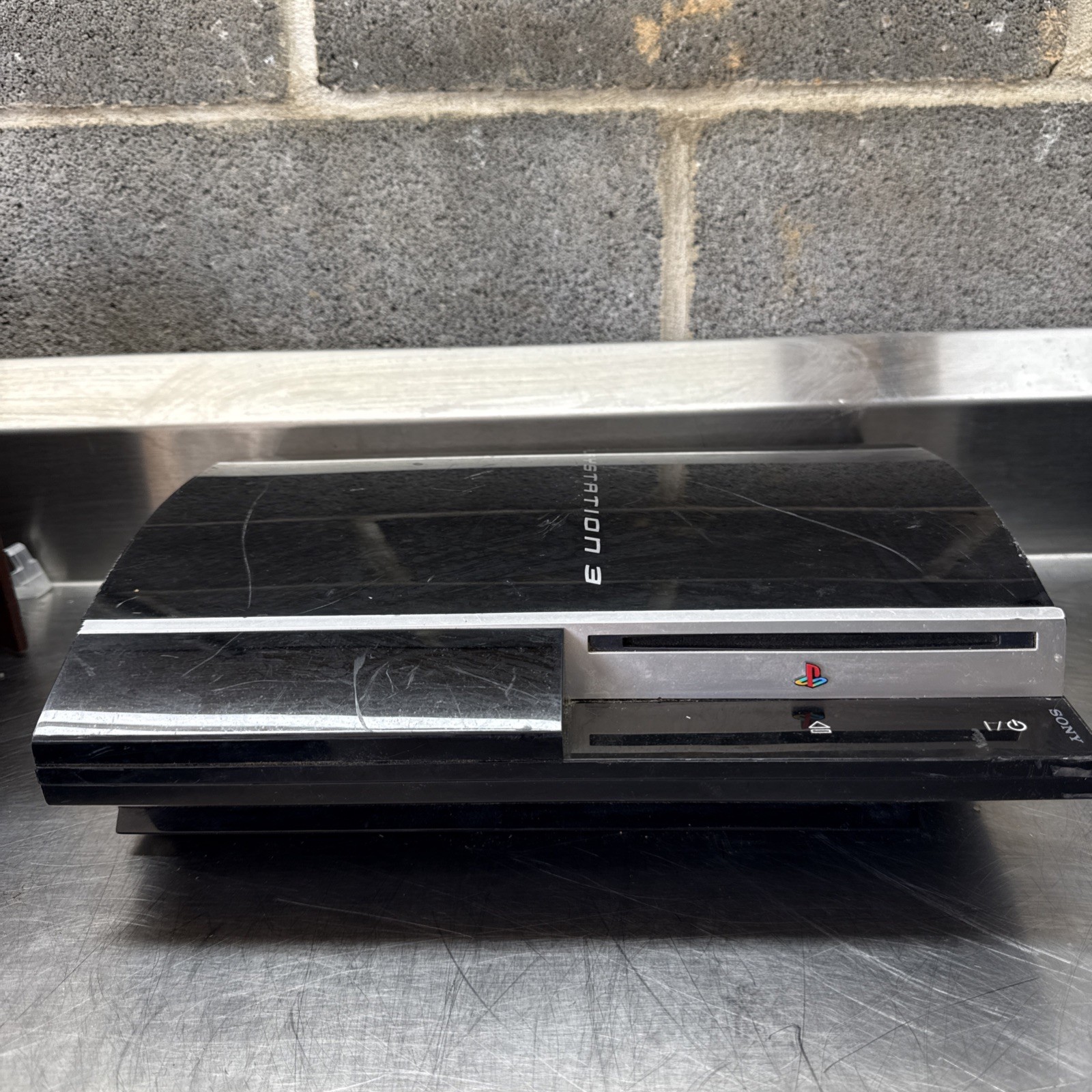 Sony: PlayStation 3 PS3 Console Only Untested No Cables No Accessories