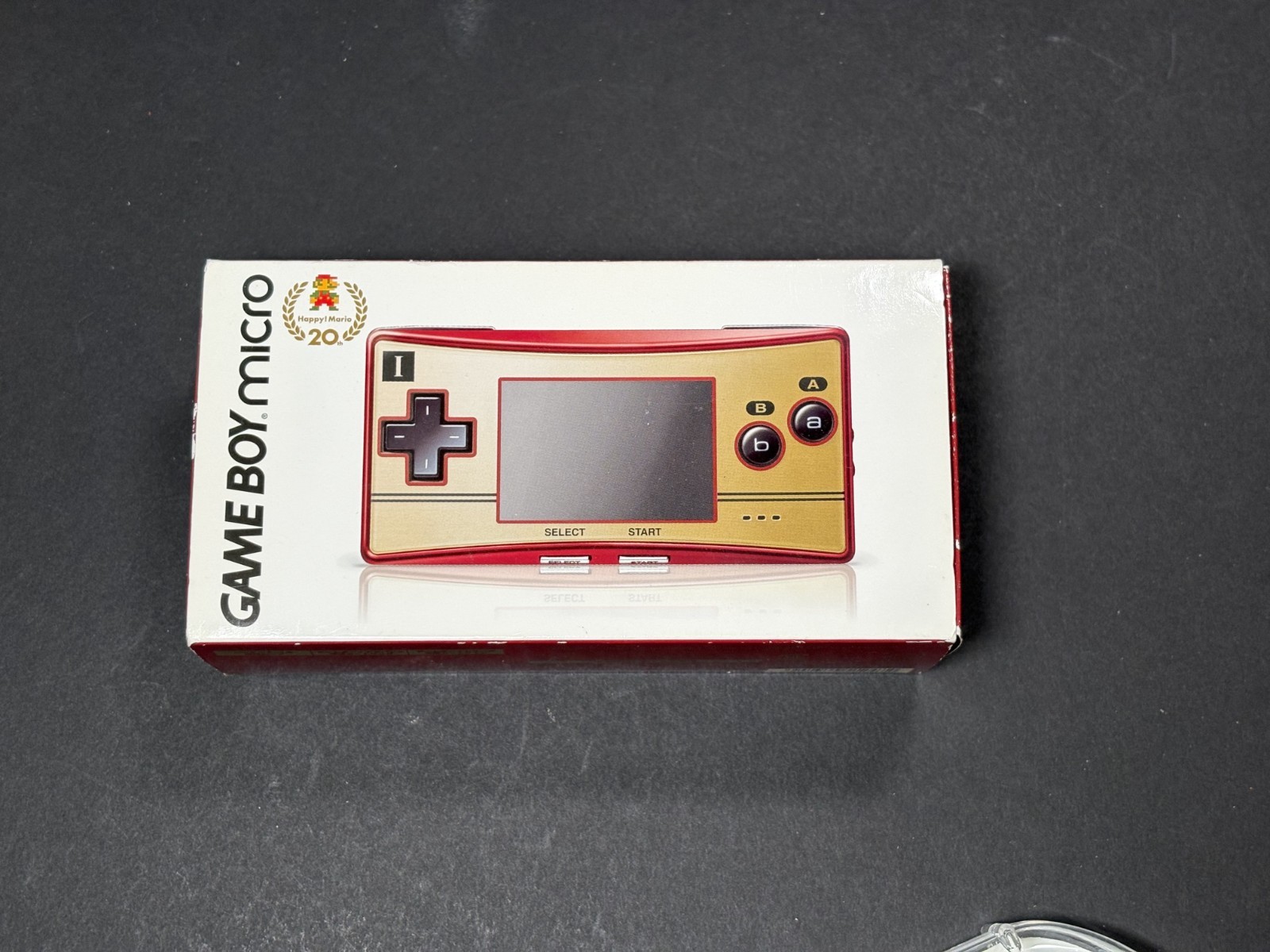 [MINT+] Nintendo Game Boy Micro Famicom Console – Red/Gold