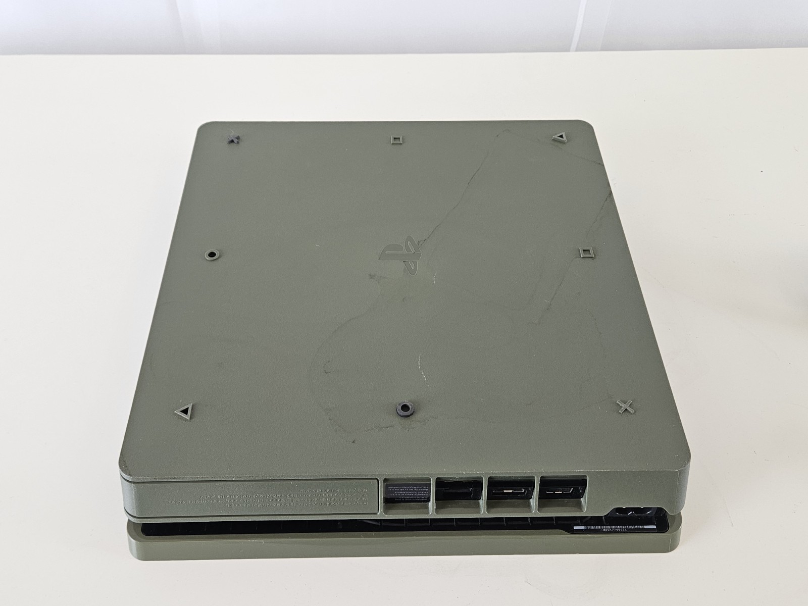 Sony PlayStation 4 Slim 1TB Console Green Camouflage 2115B + POWER CORD + HDMI