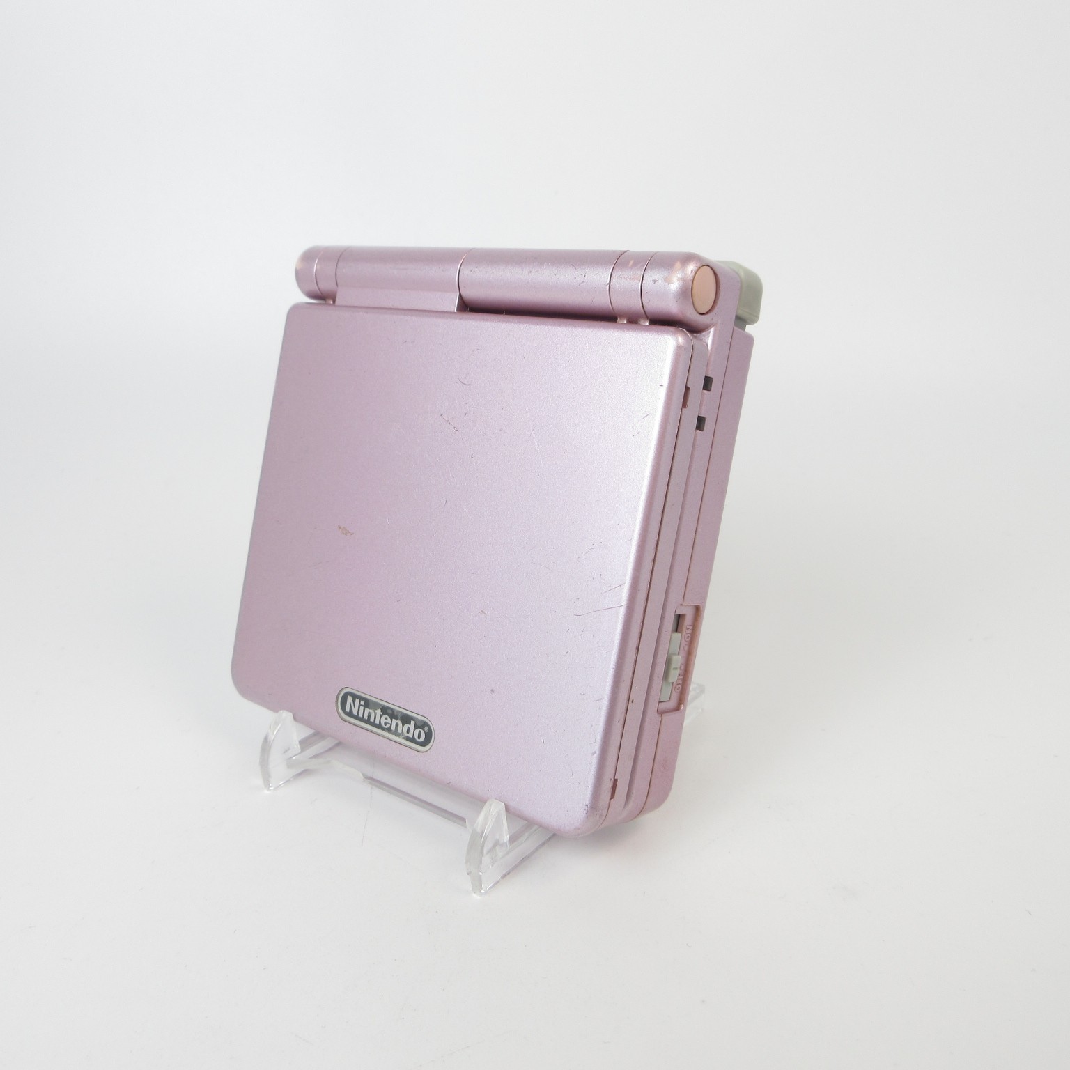 【Excellent】Nintendo GameBoy Advance SP Pearl Pink GBA Console #RET0309/01