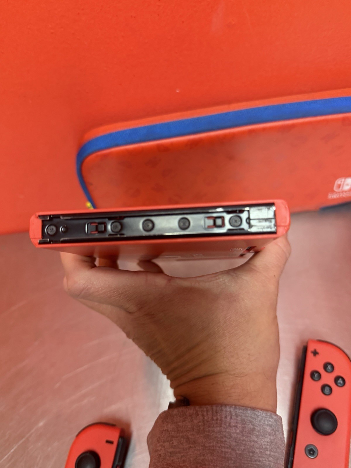 Nintendo Switch Super Mario Odyssey Edition (with Red Joy-Cons) Red Console