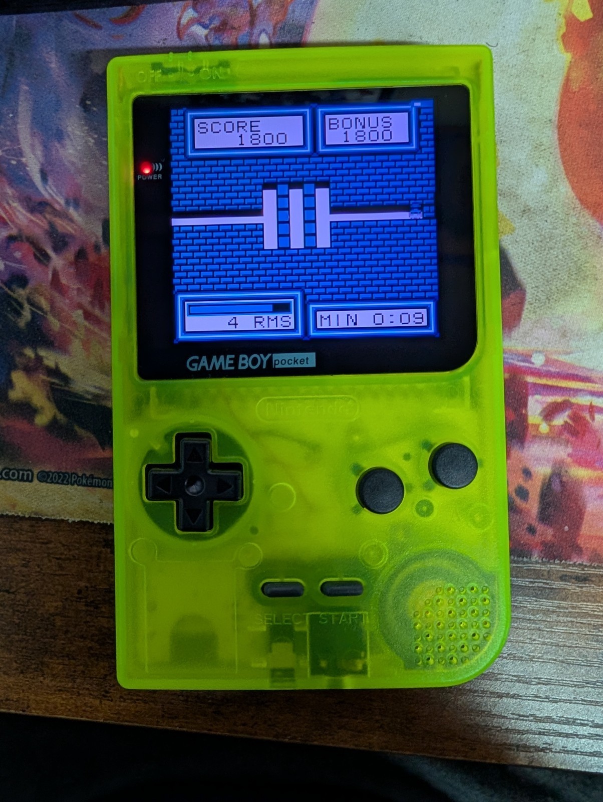 Nintendo Game Boy Pocket 2.8″ IPS Backlit Screen, Touch & Button Control OSD