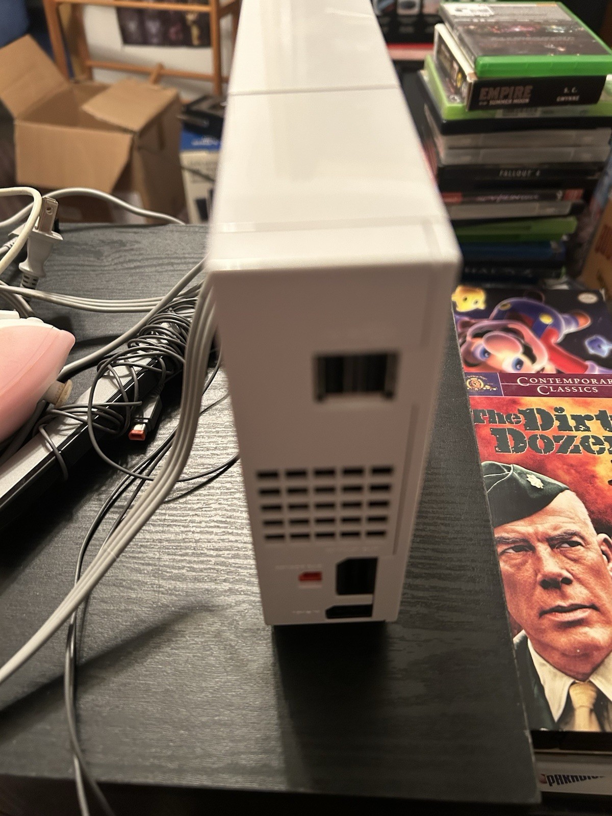 Nintendo Wii Tested And Working. Includes cables and everything pictured.