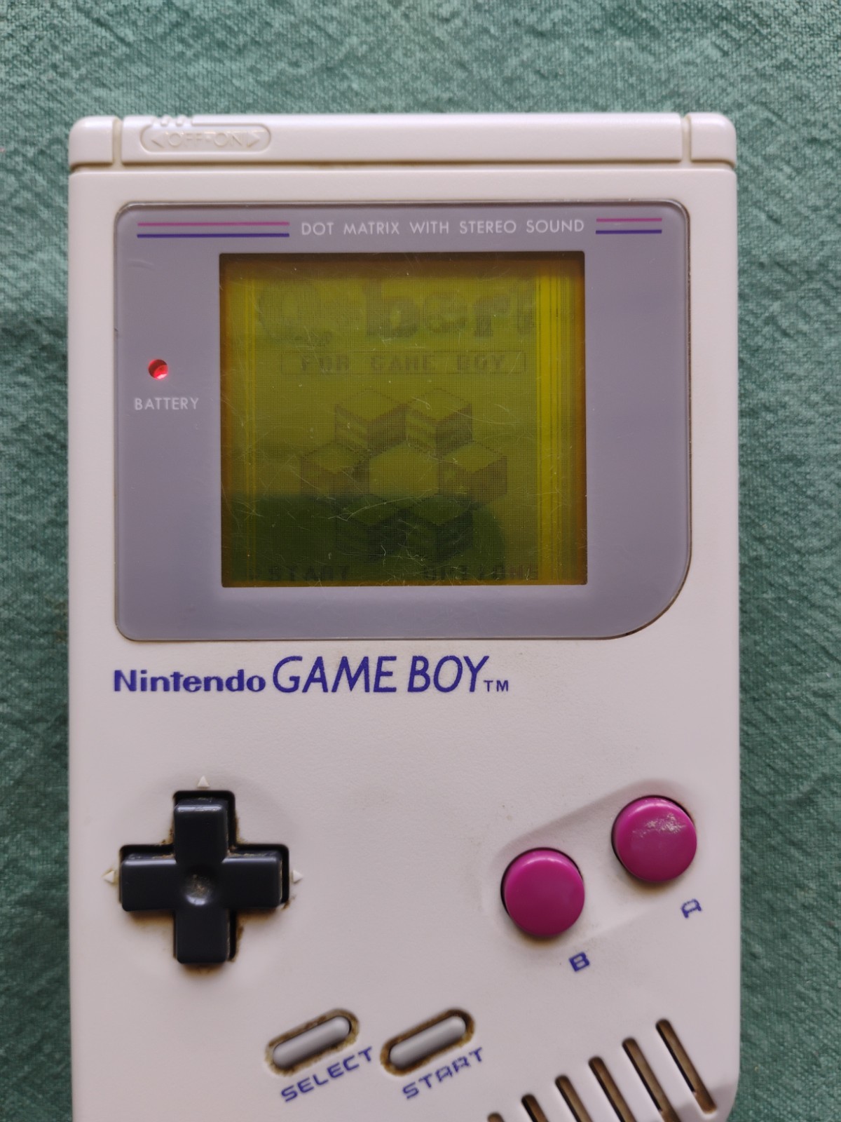 Authentic Original Game Boy DMG-01 Console Handheld – Tested! 6 Games! One Owner