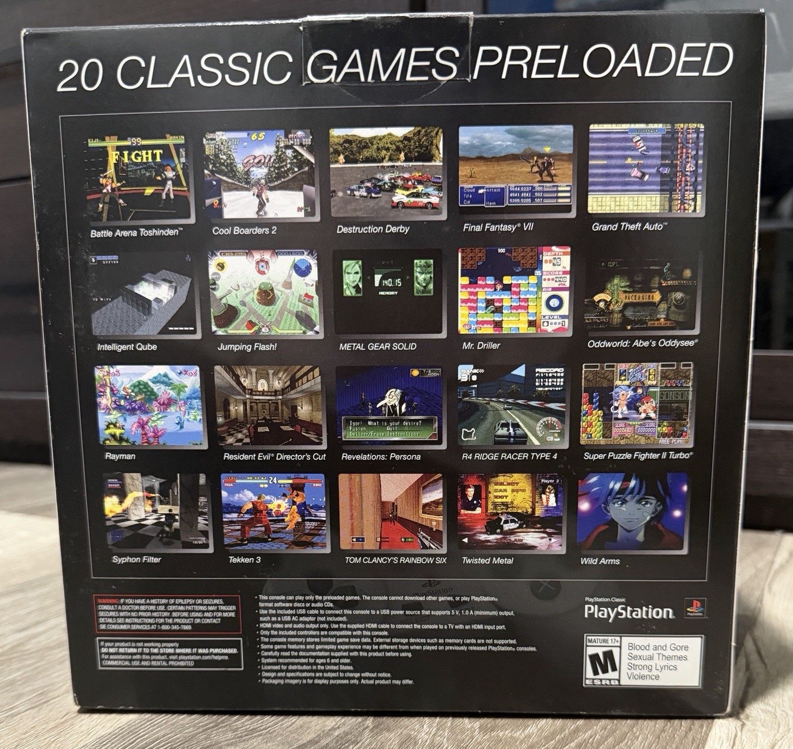 Sony PlayStation Classic Mini Console Brand New Never Opened