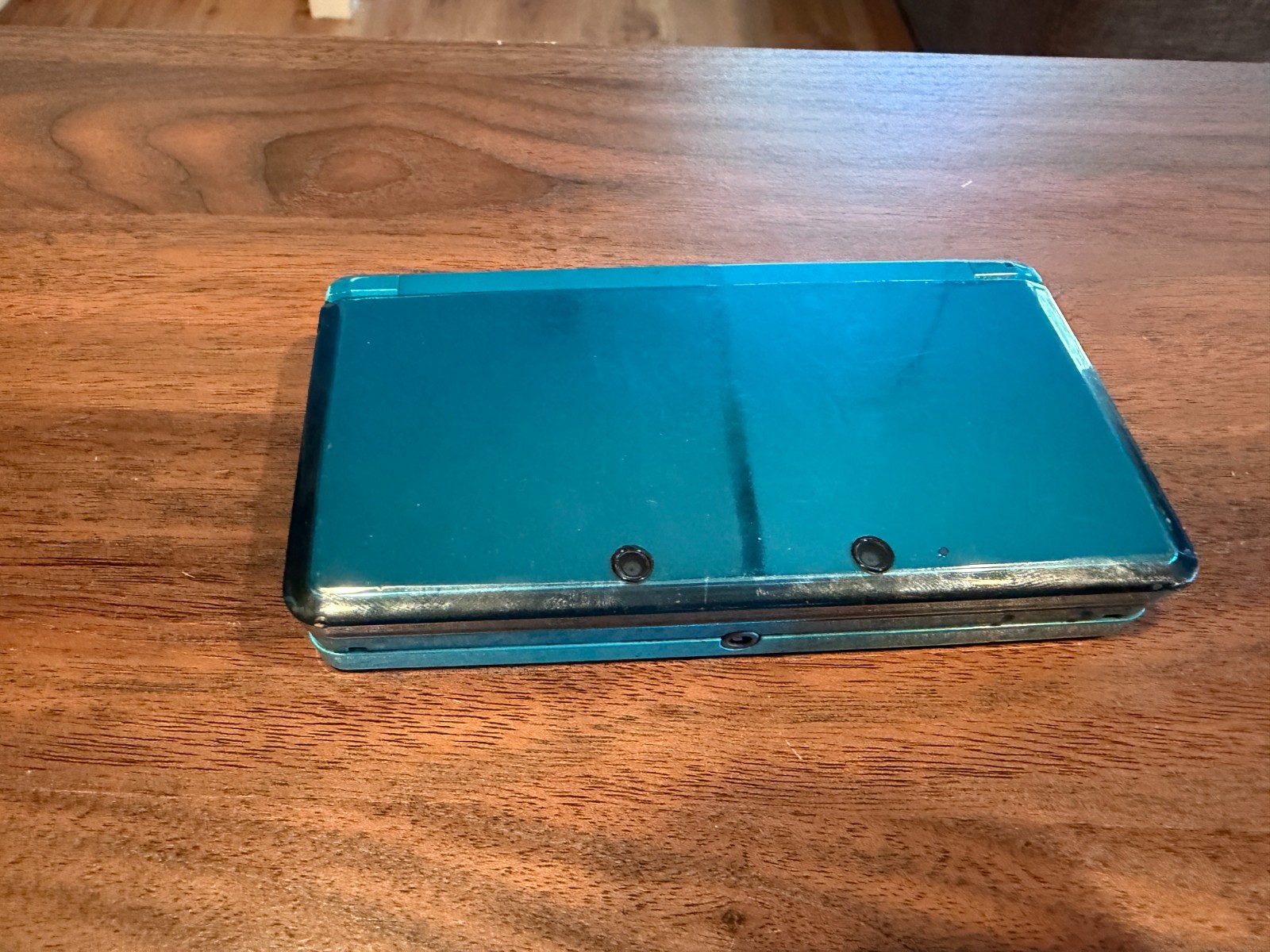 Nintendo 3DS Teal Bundle – 6 Games, Charger & Carrying Case