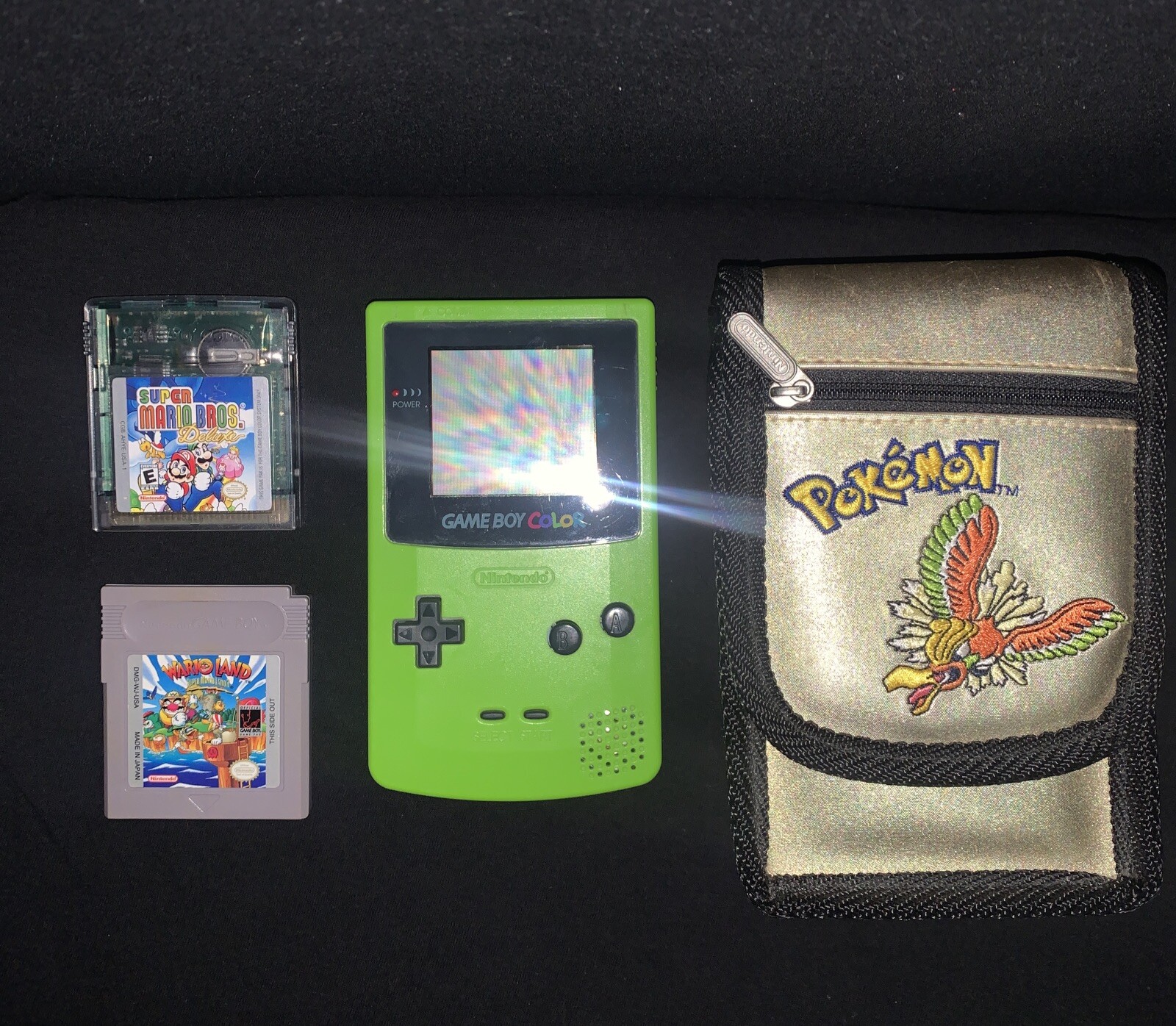 Nintendo Game Boy Color Kiwi Handheld System (CGB-S-LMA)