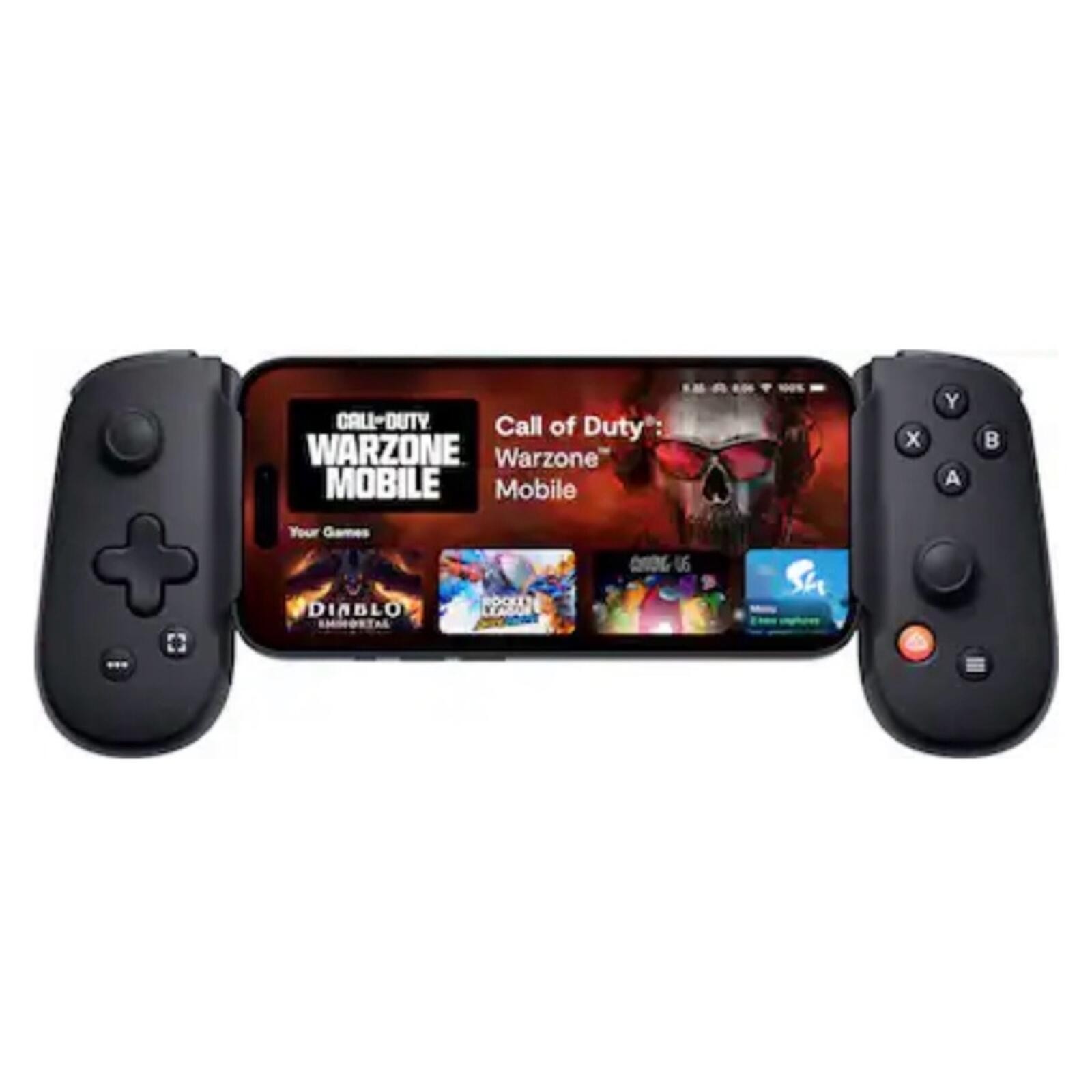 Backbone – 1 (Lightning) – Mobile Gaming Controller for iPhone – 2nd Gen – Black