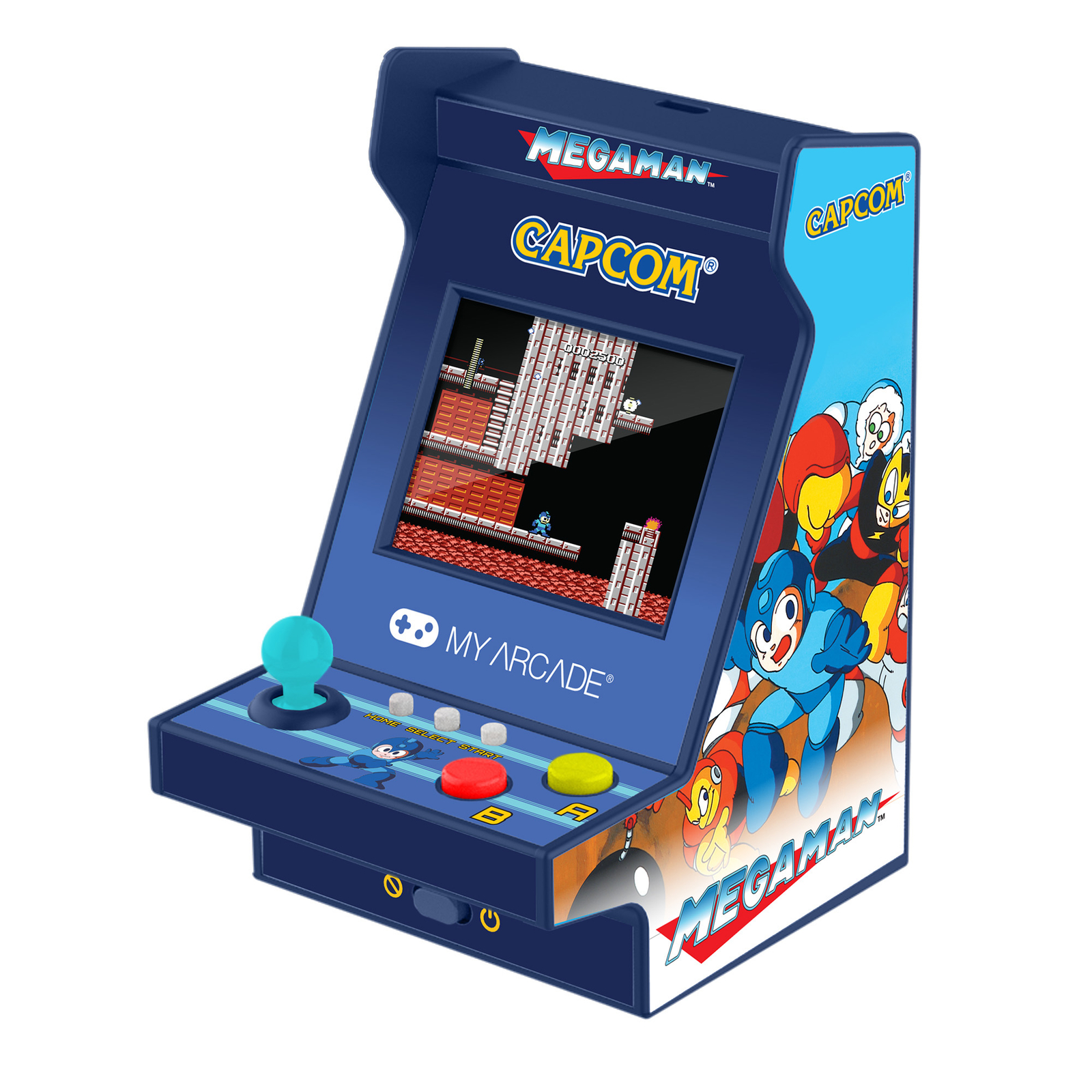 My Arcade Mega Man Nano Player Pro: 4.8″ Playable Portable Mini Arcade 6 Games