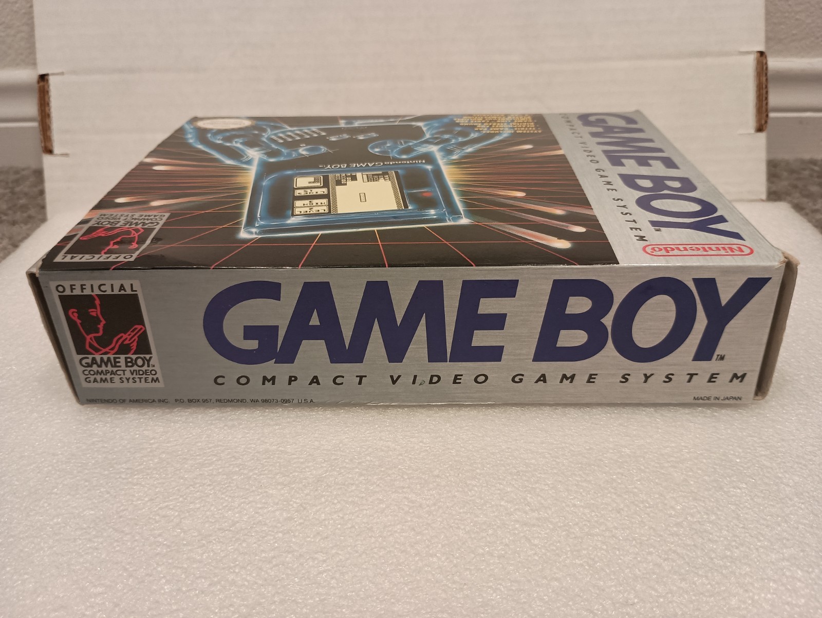 Nintendo Game Boy Handheld System Launch Edition in box with Tetris – NO SYSTEM