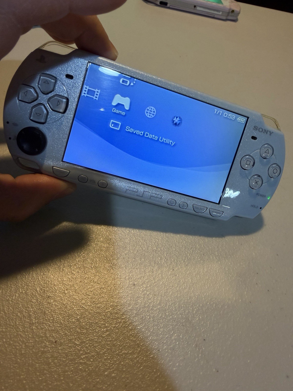 Japanese PlayStation PSP 2000 System Working Blue Us Seller B