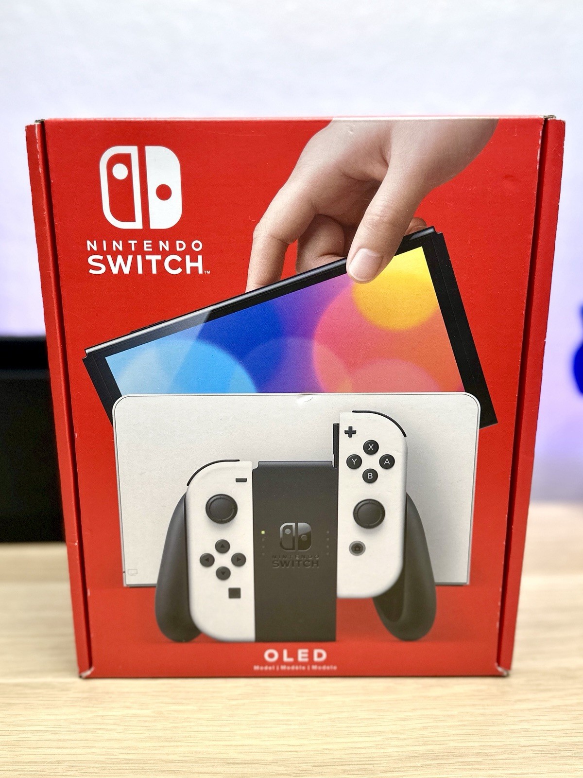 Nintendo Switch OLED Model Handheld Console – 64GB – White, NEW