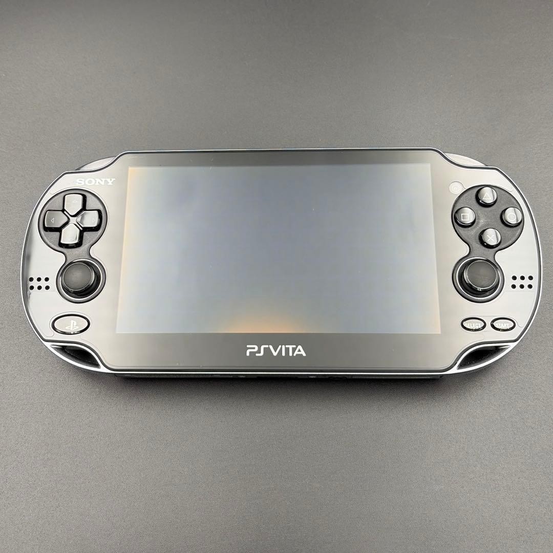 PSVITA Playstation Vita Pch-1100 Crystal Black Japan