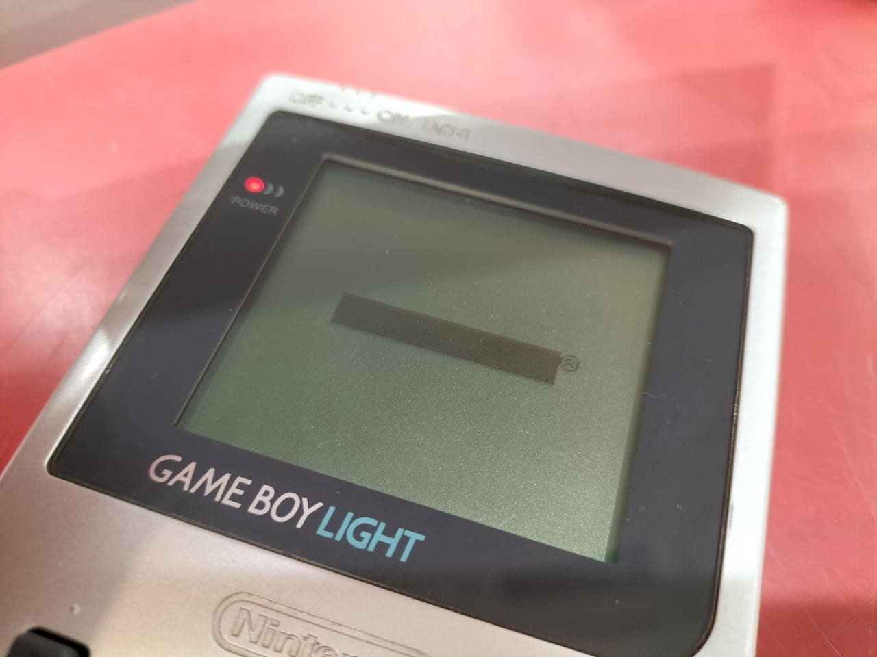 Nintendo Game Boy Light MGB-101 Console: Retro Gaming Handheld A2416