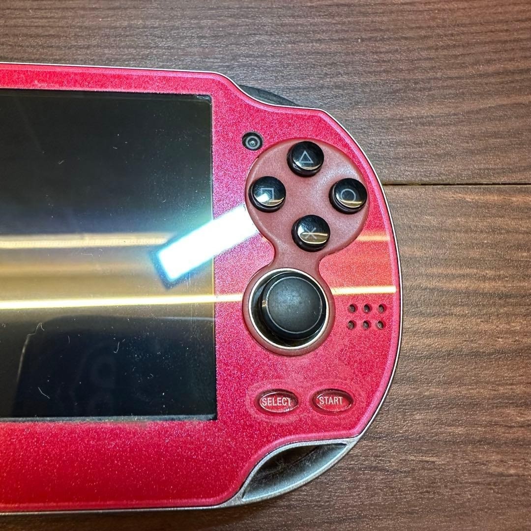 PSVita 1000 Console Cosmic Red 5722 From Japan