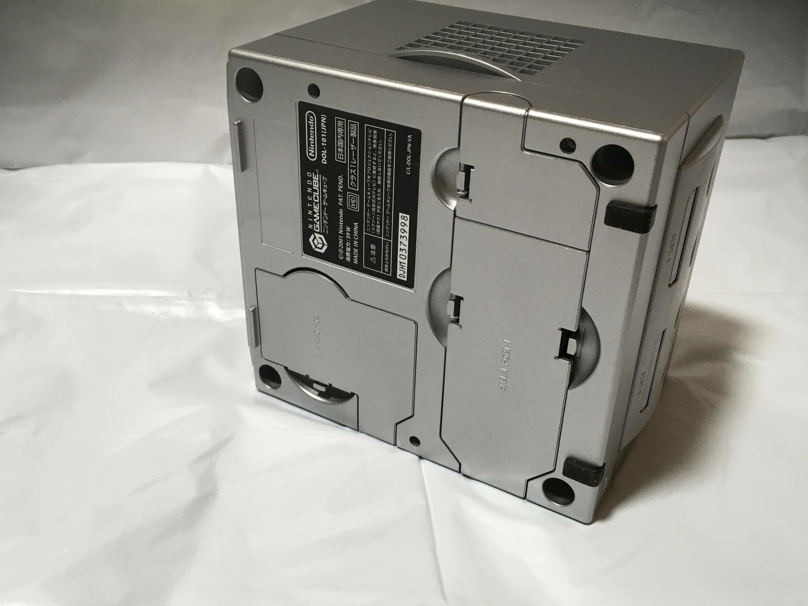 Nintendo Game Cube Silver Console DOL-001 Japan GC Working Tested by FedEx