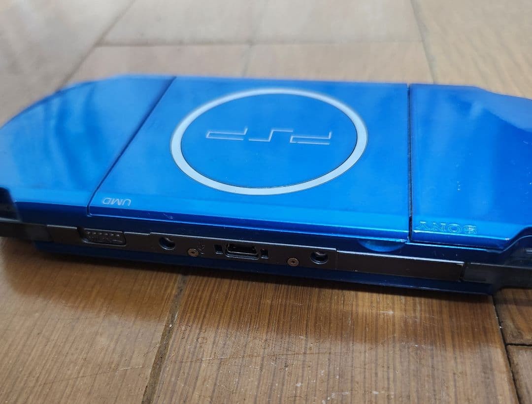 Sony PSP 3000 Blue Console Tested Working Region Free Japan