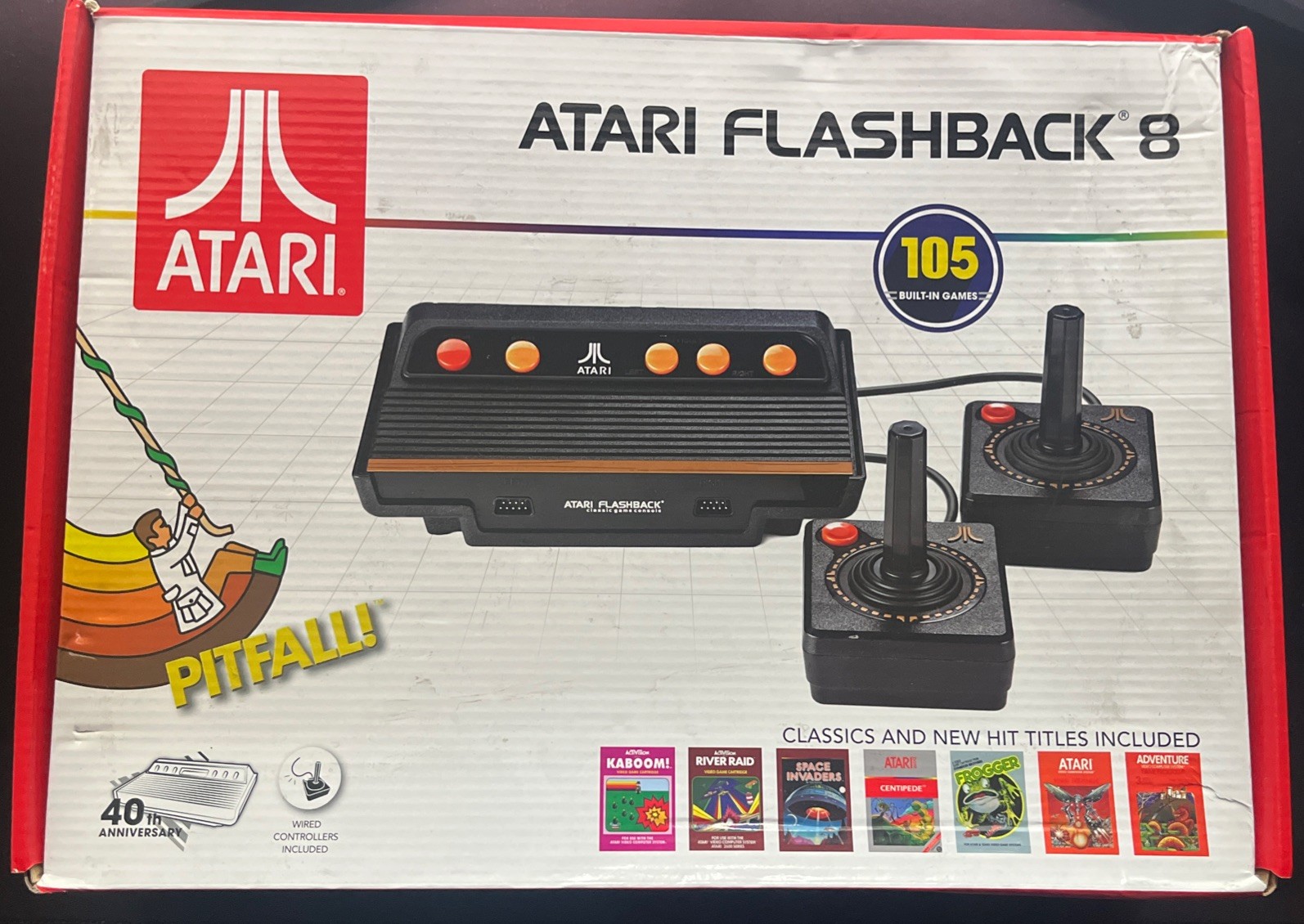 Atari Flashback 8 Console 105 Built-in Games 40th Anni Edition [New/Unopened]