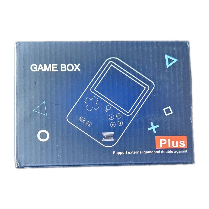 GameBox Plus Red Handheld Retro Game Console with 400 Games