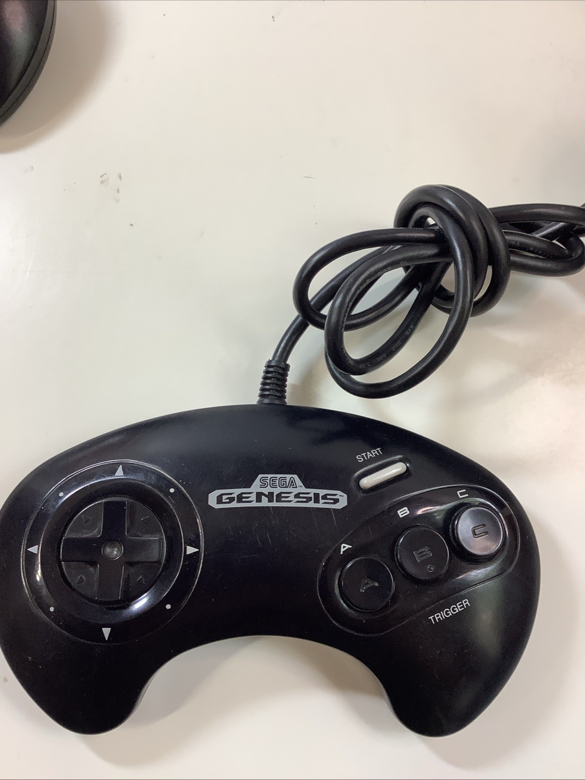 Tested/Works! Sega Genesis Model MK-1601, 2 Controllers, Power Adaptor