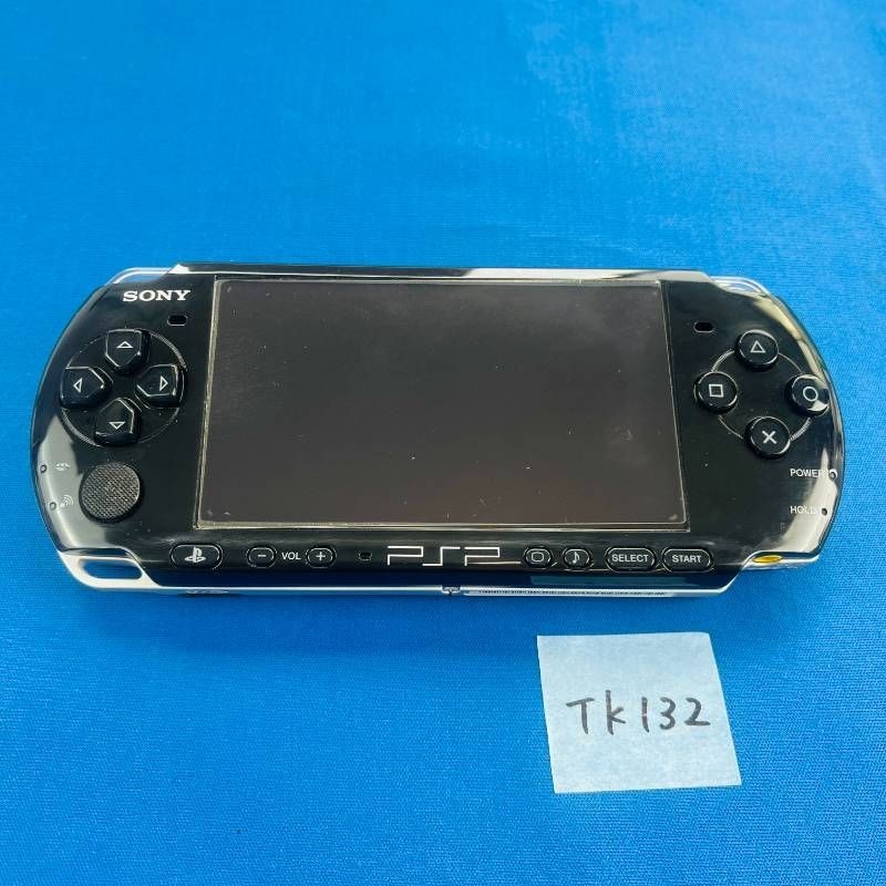 ◇TK132 Sony PSP-3001 64MB Piano Black Handheld System Tested Working Used