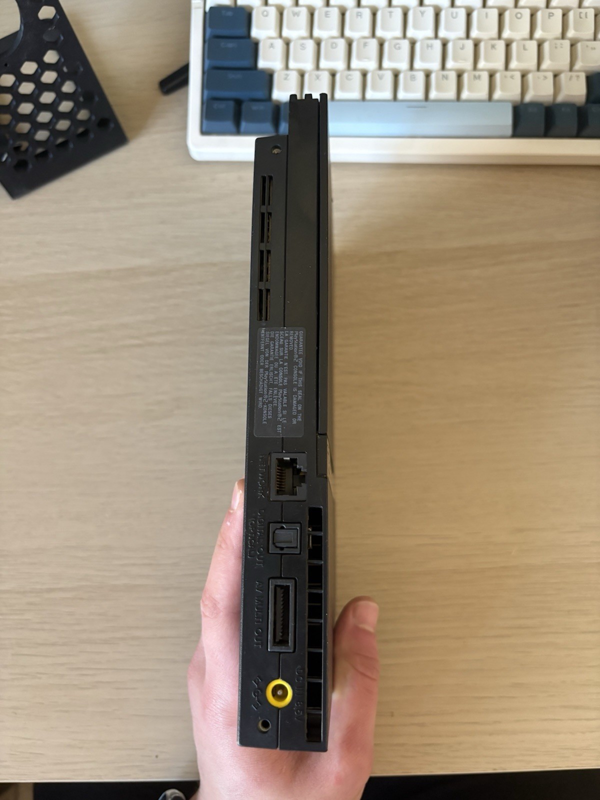Sony PlayStation 2 Slim Line Version 1 Console – Charcoal Black (SCPH-70012)