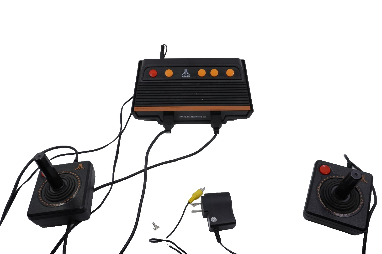 Atari Flashback 3 Classic Game Console with 60 Built-in Games No Box 2 Joysticks