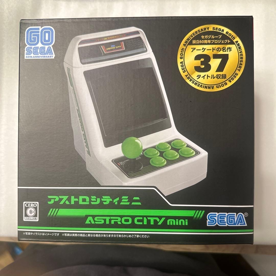 Sega Toys Game Console Astro City Mini Classic Games 37 Titles